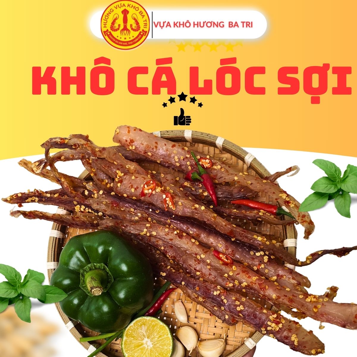 KHÔ CÁ LÓC SỢI SIÊU NGON
