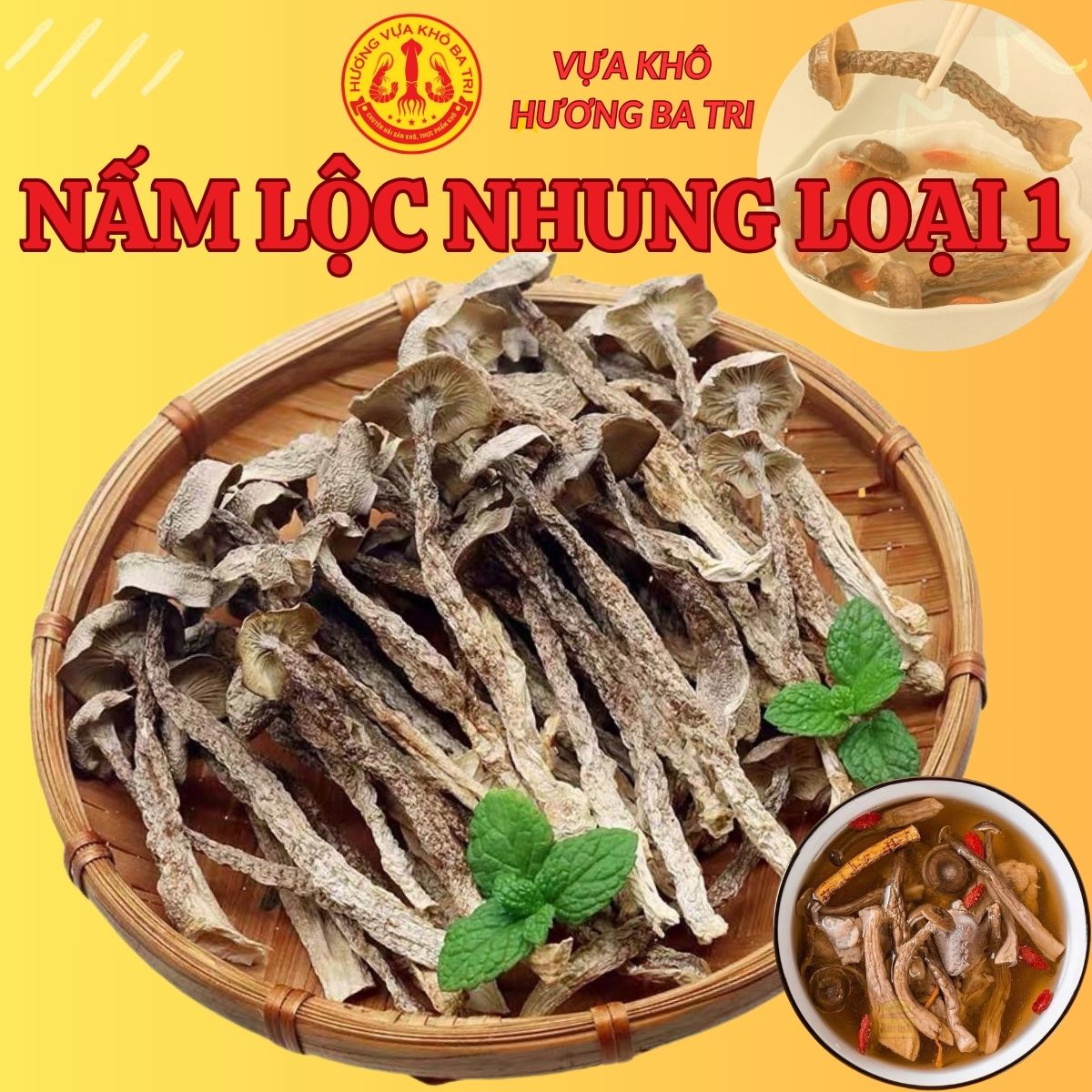 Nấm Lộc Nhung Thượng Hạng